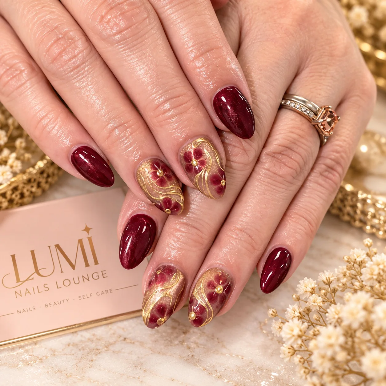 Luxury nail design by Lumi Nail Lounge